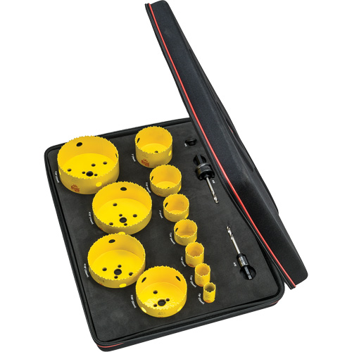 Electrician's Hole Saw Kit, 14 Pieces CSL Industriel Inc.