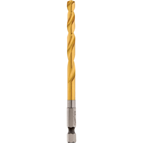 Foret Shockwave, 1/4", Titane, Cannelure 2-15/32", Pointe de 135° CSL Industriel Inc.