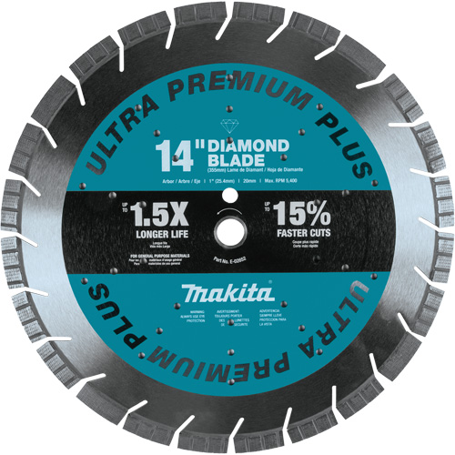 Lame diamant &agrave; bordure segment&eacute;e Ultra-Premium Plus CSL Industriel Inc.