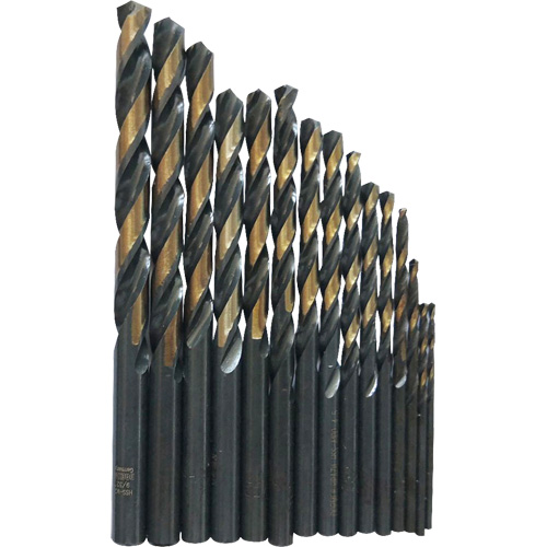 Jobber Length Drill Bit Set, 29 Pieces, High Speed Steel CSL Industriel Inc.