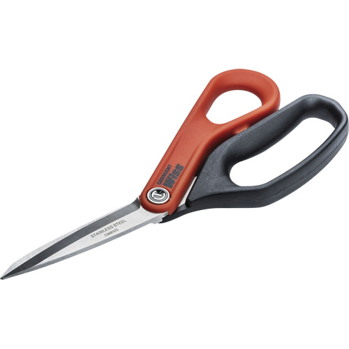 Stainless Steel All Purpose Tradesman Shears, 8-1/2", Rings Handle CSL Industriel Inc.