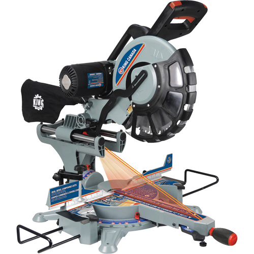 Dual Bevel Sliding Compound Mitre Saw, 12", 15 A CSL Industriel Inc.