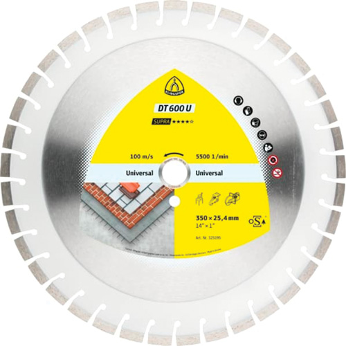 Grandes lames au diamant DT 600 U Supra CSL Industriel Inc.