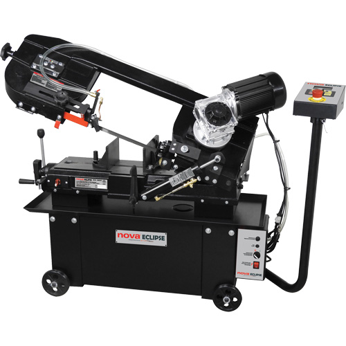 Nova DVR Metal Cutting Bandsaw, Horizontal, 7" rond et 7" x 12" rectangulaire Cutting Capacity CSL Industriel Inc.