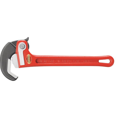 RapidGrip Pipe Wrench, 1" Jaw Capacity, 10" Long CSL Industriel Inc.
