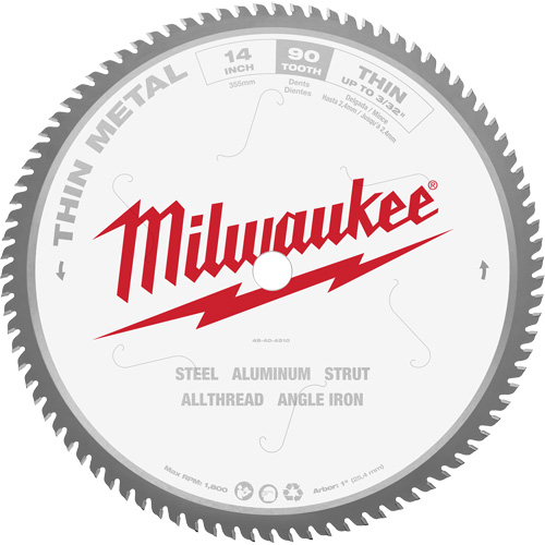 Endurance&reg; Circular Saw Blade, 14", 90 Teeth, Metal Use CSL Industriel Inc.