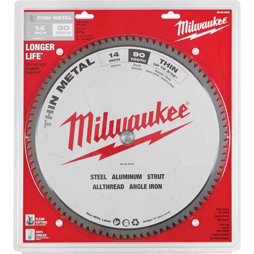Endurance&reg; Circular Saw Blade, 14", 90 Teeth, Metal Use CSL Industriel Inc.