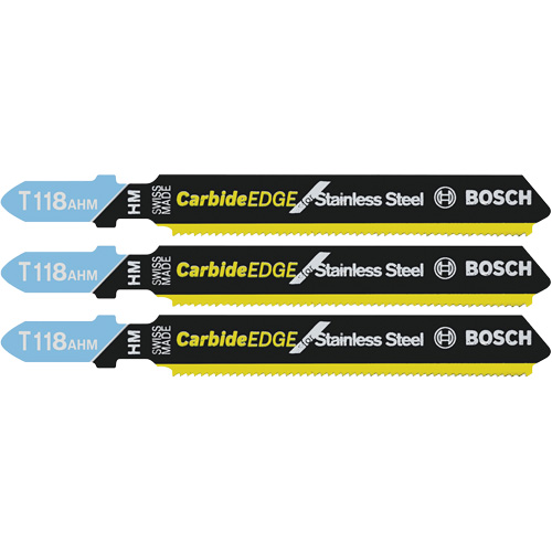 Lames de scie sauteuse d'expert pour tout usage, Carbure, Tige en T, 3-1/4" lo CSL Industriel Inc.