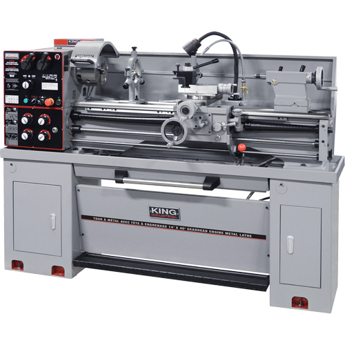 Gearhead Metal Lathes, 75" L x 32" W x 53" H CSL Industriel Inc.