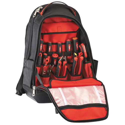 Jobsite Backpack, 20" L x 16" W, Black, Ballistic CSL Industriel Inc.