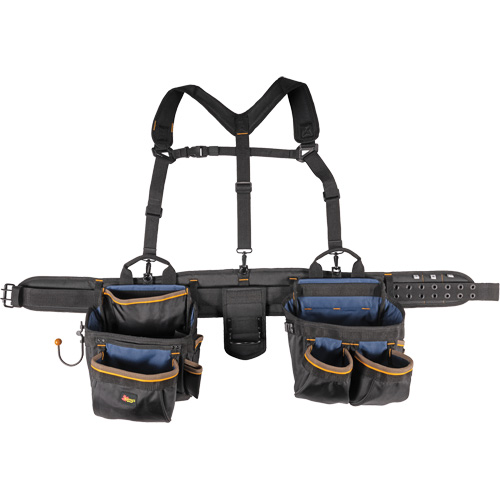 Ceinture &agrave; outils de luxe, Polyester, Noir CSL Industriel Inc.