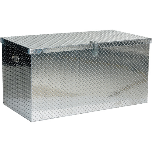 Aluminum Treadplate Portable Tool Box, 25-1/16" D x 49-1/4" W x 24" H, Silver CSL Industriel Inc.