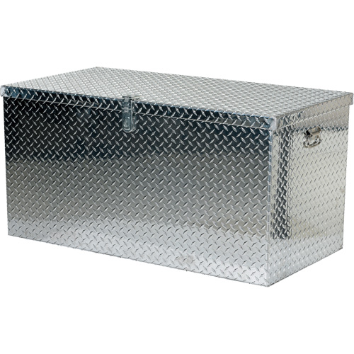 Aluminum Treadplate Portable Tool Box, 25-1/16" D x 49-1/4" W x 24" H, Silver CSL Industriel Inc.