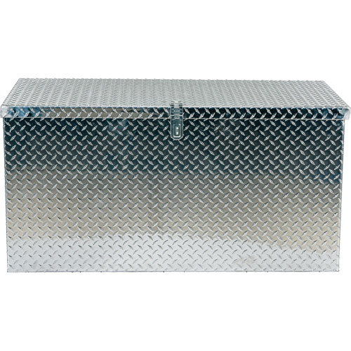Aluminum Treadplate Portable Tool Box, 25-1/16" D x 49-1/4" W x 24" H, Silver CSL Industriel Inc.