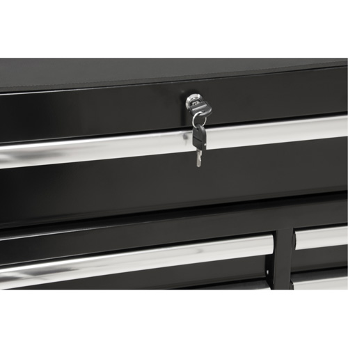 Industrial Tool Cart, 11 Drawers, 41" W x 18-3/4" D x 39-1/3" H, Black CSL Industriel Inc.