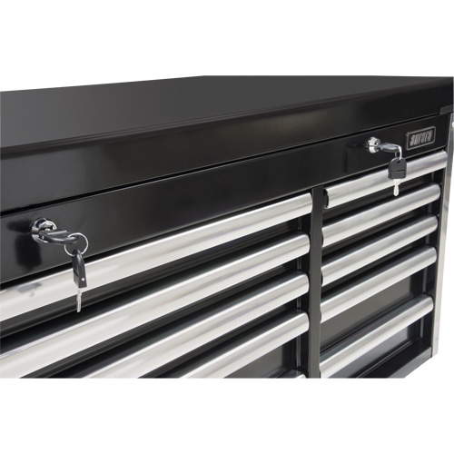 Industrial Tool Chest, 41" W, 10 Drawers, Black CSL Industriel Inc.