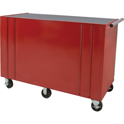 Industrial Tool Cart, 12 Drawers, 56" W x 24-1/2" D x 38-1/8" H, Red CSL Industriel Inc.