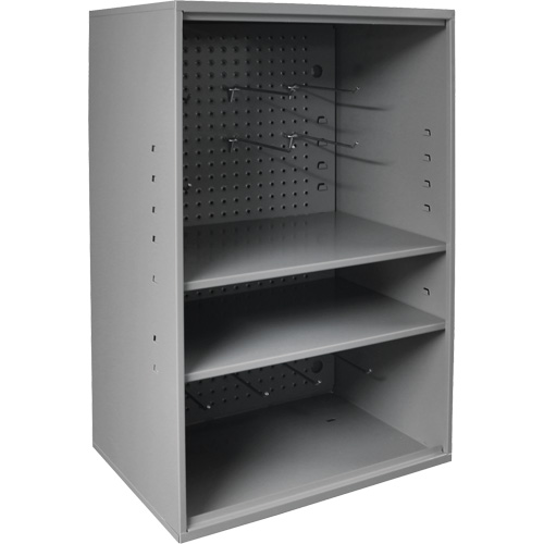 Abrasive Storage Cabinet with Pegboard, Steel, 19-7/8" x 14-1/4" x 32-3/4", Grey CSL Industriel Inc.