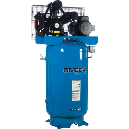 Industrial Series Air Compressors - Horizontal Compressor - Two Stages, 66.6 Gal. (80 US Gal) CSL Industriel Inc.
