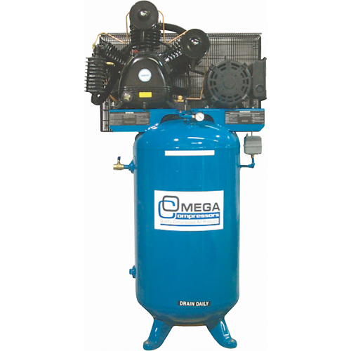 Compresseurs d'air s&eacute;rie industrielle - Compresseurs verticaux - Deux &eacute;tages, 66,6 gal. (80 gal. US) CSL Industriel Inc.
