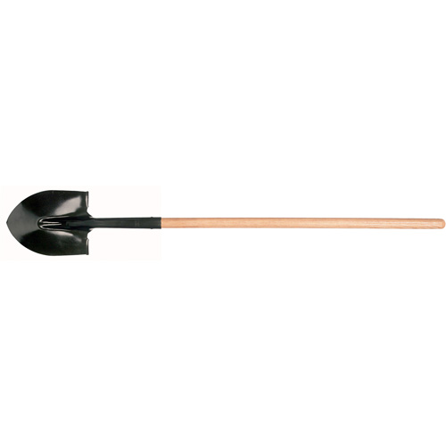 Pelle ronde, Lame Acier durci, Bois dur, Manche Droit CSL Industriel Inc.