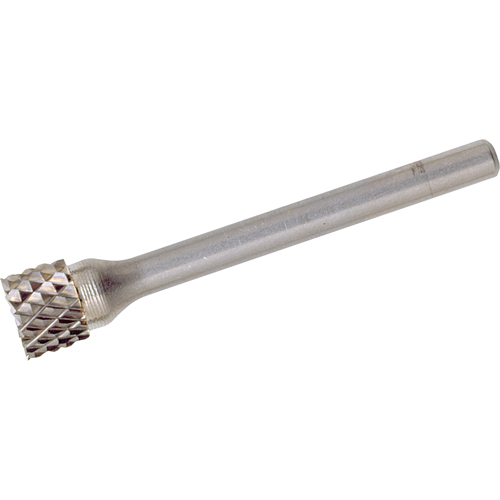 CLEVELAND Solid Carbide Burrs - Cylinder Shape with End Cut, SB-1, 1/4" Dia., 1/4" Shank, 5/8" Depth of Cut CSL Industriel Inc.