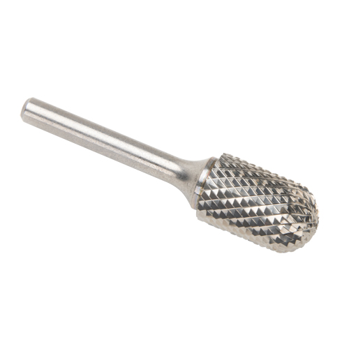 CLEVELAND Solid Carbide Burrs - Cylinder Shape with Ball Nose, SC-6, 3/5" Dia., 25.4 mm Depth of Cut CSL Industriel Inc.