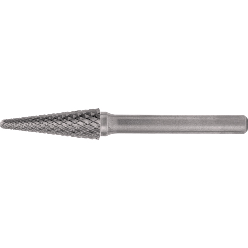 CLEVELAND Solid Carbide Burrs - Taper Shape Radius End 14°, 1/4" Shank CSL Industriel Inc.