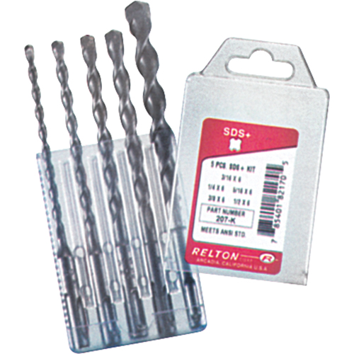 SDS+ Drill Sets, 5 Pieces, Alloy Steel CSL Industriel Inc.