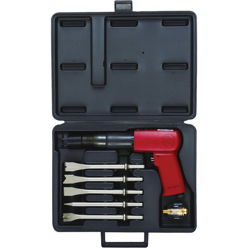 Ensemble de marteau pneumatique de s&eacute;rie lourde, 25 pi³/min, 1/4", 2300 coups/min, 3/4" x 3-1/2" (19 mm x 89 mm) CSL Industriel Inc.