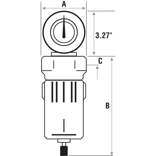Compressed Air Filters, Modular, 1" NPT, Automatic Drain CSL Industriel Inc.