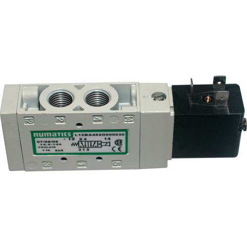 Pilot 5-Way 2-Position 4-Way Solenoid Valves, 3/8" Pipe, 150 PSI CSL Industriel Inc.