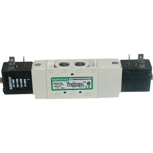 Pilot 5-Way 2-Position 4-Way Solenoid Valves, 3/8" Pipe, 150 PSI CSL Industriel Inc.