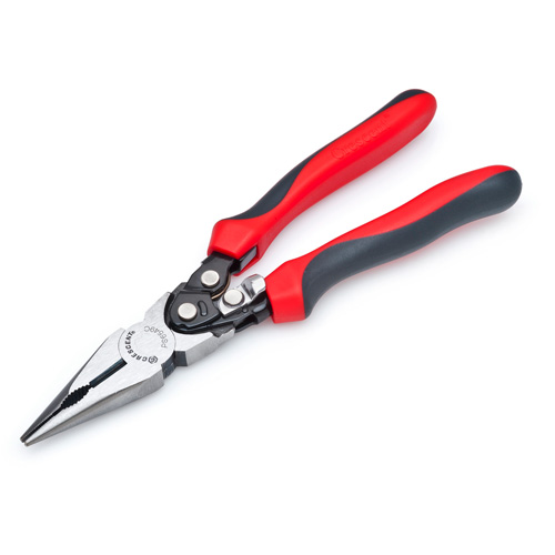 Pro Series Dual Material Long Nose Compound Action Cutting Pliers, 9" L CSL Industriel Inc.