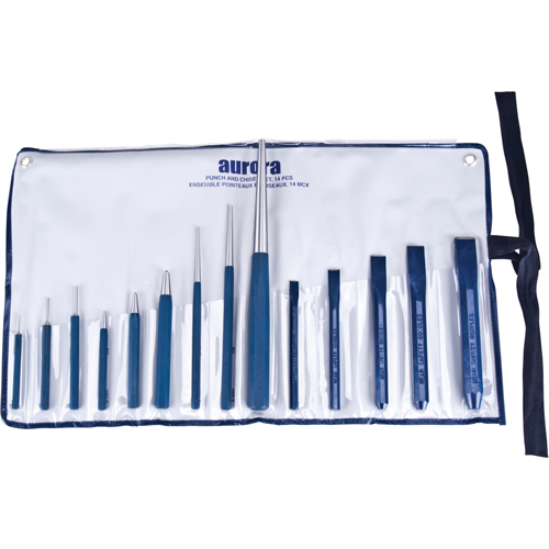 Punch and Chisel Set, 14 Pieces CSL Industriel Inc.