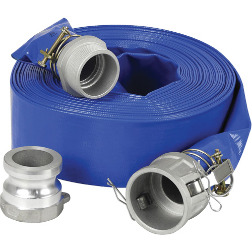 Lay-Flat Discharge Hose Kit for Water Pump, 3" x 600" CSL Industriel Inc.