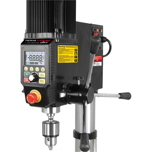 Nova Viking DVR Floor Model Drill Press, 16", 5/8" Chuck, 3000 RPM CSL Industriel Inc.