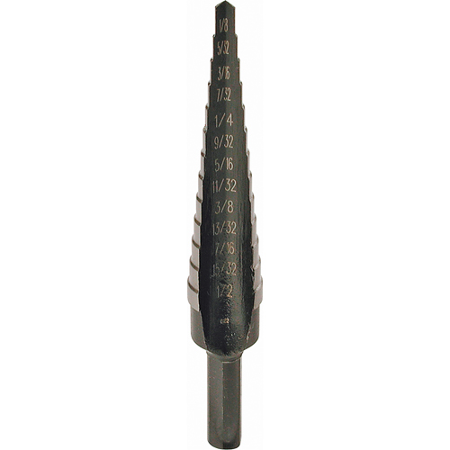 Step Drills, 1/32" Increments CSL Industriel Inc.