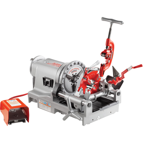 Compact Threading Machine # 300, 52 RPM, 1/2" - 2" Pipe Thread CSL Industriel Inc.