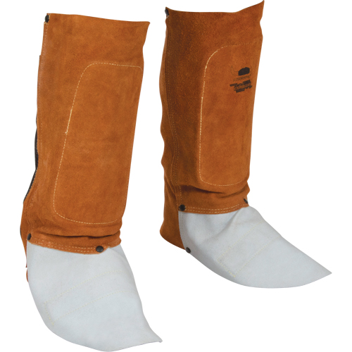 Leather Spats, 14" L, Lava Brown CSL Industriel Inc.