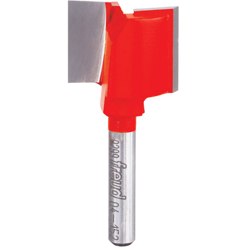 Fraise - foret droit &agrave; double cannelure, 1" dia, 3/4" ha, 2" lo, 1/4" Manche CSL Industriel Inc.