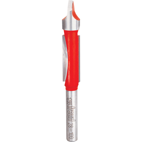 Fraise - foret guide pour panneau, 3/8" dia, 1" ha, 3" lo, 1/4" Manche CSL Industriel Inc.