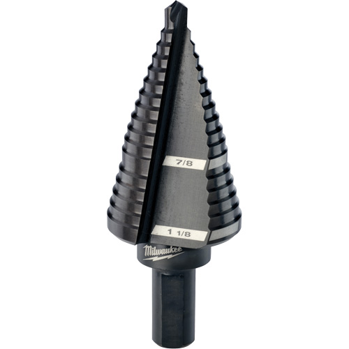 #9 Step Drill Bit, 7/8" - 1-1/8" , High Speed Steel CSL Industriel Inc.
