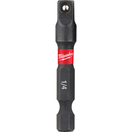Adaptateurs de douilles &agrave; chocs Shockwave, 1/4" Prise, Dimension m&acirc;le 1/4", Sph&eacute;rique, 1-7/8" lo CSL Industriel Inc.