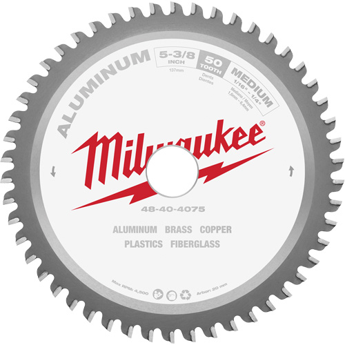 Circular Saw Blade, 5-3/8", 50 Teeth, Non-Ferrous Use CSL Industriel Inc.