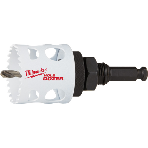 Hole Dozer Hole Saw with Arbor, 2", 1-5/8" Depth of Cut, Bi-Metal CSL Industriel Inc.