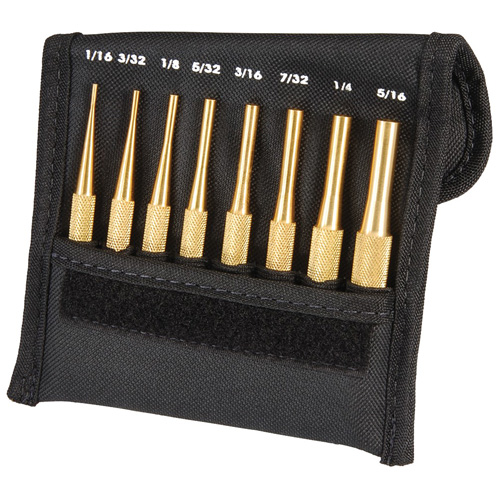 Brass Drive Pin Punch Set, 8 Pieces CSL Industriel Inc.