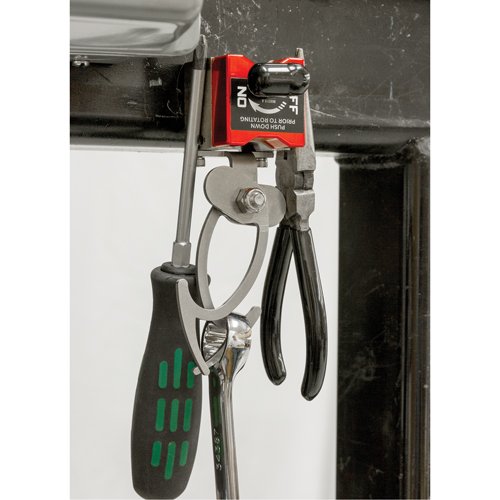 On/Off Magnetic Hanging Hooks, 5-3/4" Length, 1-3/4" Diameter, 35 lbs. Capacity CSL Industriel Inc.