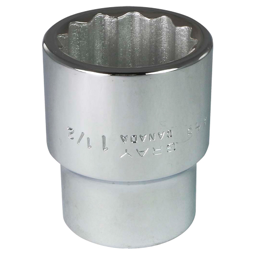 Socket, 1-1/2", 1" Drive, 12 Points CSL Industriel Inc.