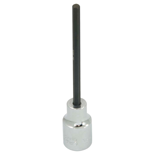 Tr&egrave;s longue douille &agrave; embout, 4 mm x 4" lo, Prise 3/8" CSL Industriel Inc.